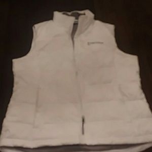 Vest. Puffy Vest. Down and feathers vest.